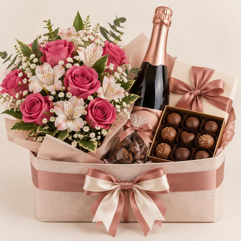 Cesta Romance Gourmet