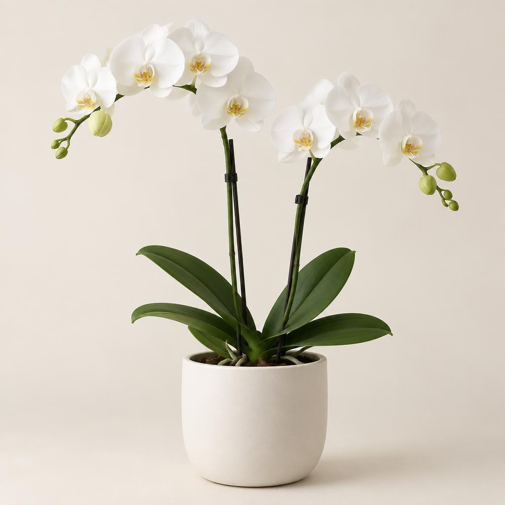 Orquídea Branca Elegance