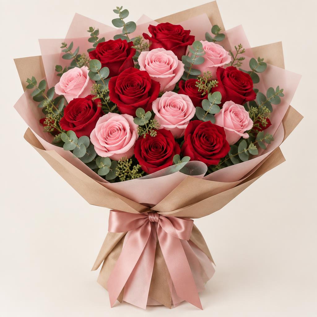 Buquê Encanto Rosado